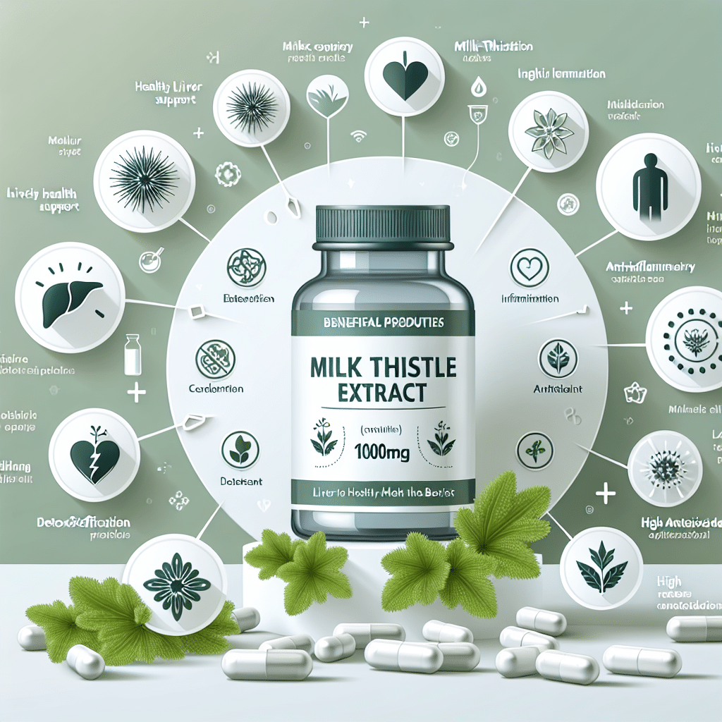 Milk Thistle Extract 1000mg: Benefits