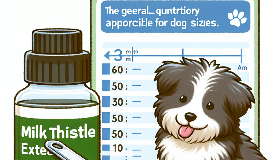 How Much Milk Thistle Extract to Give Dogs?