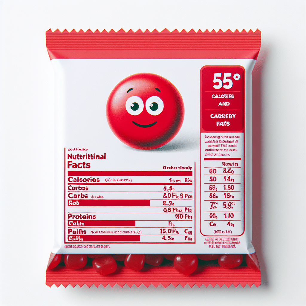 Red Mnm: Nutritional Facts Explained