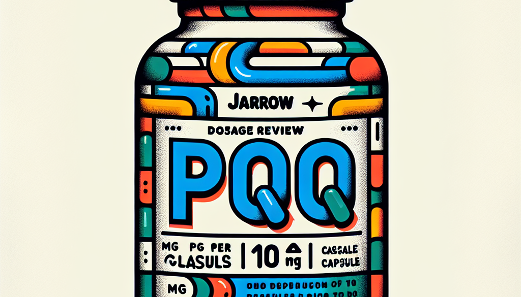 Jarrow PQQ 10 mg: Dosage Review