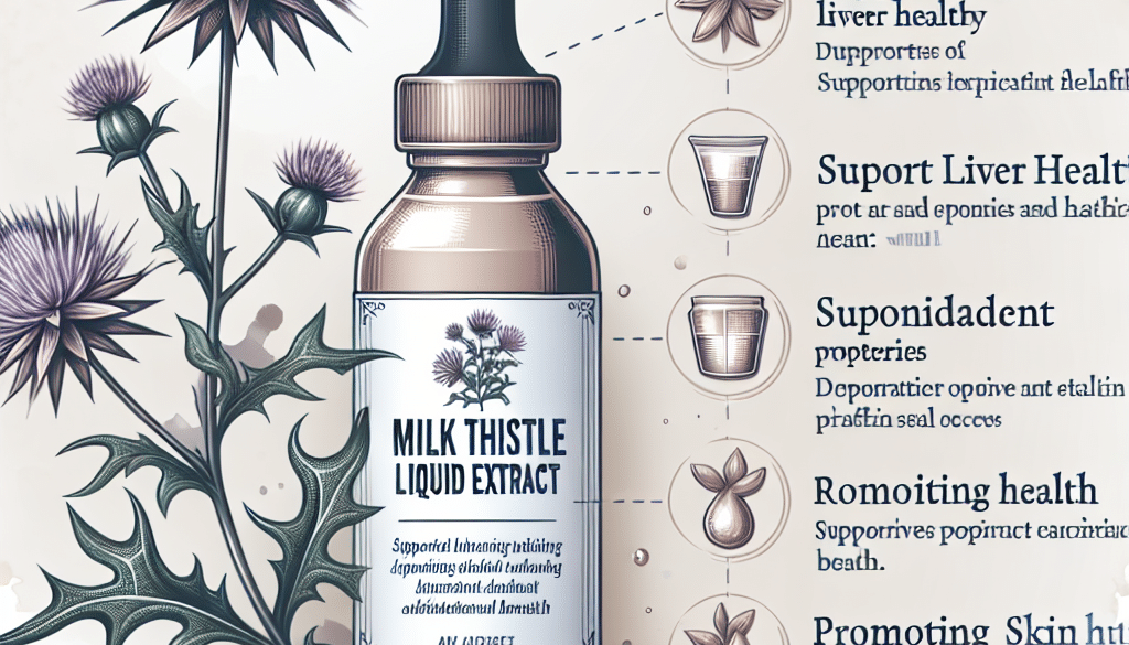 Milk Thistle Liquid Extract Benefits Explained