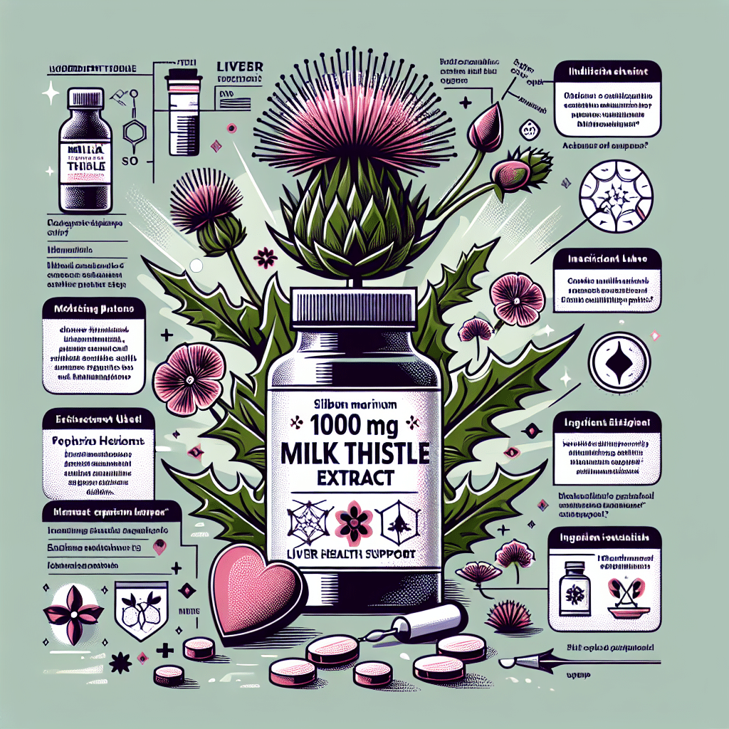 Para Que Es Milk Thistle Extract 1000 mg?