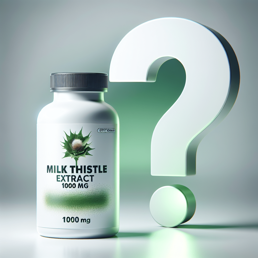 Milk Thistle Extract 1000 mg Para Que Sirve?