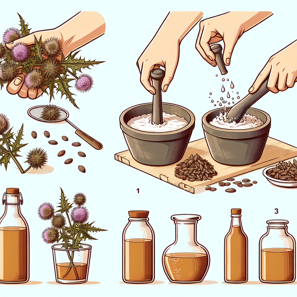 How to Make Milk Thistle Extract at Home?