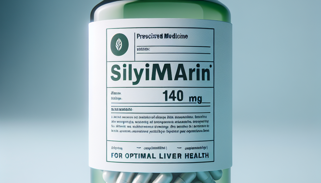 Silymarin 140mg for Optimal Liver Health