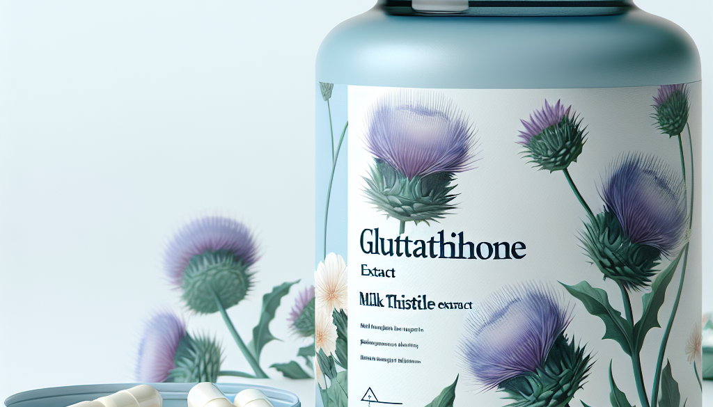 Glutathione and Milk Thistle Extract Supplement