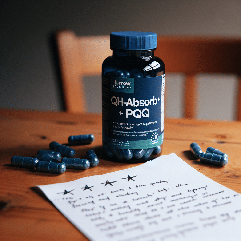 Jarrow Formulas QH-Absorb + PQQ: Review