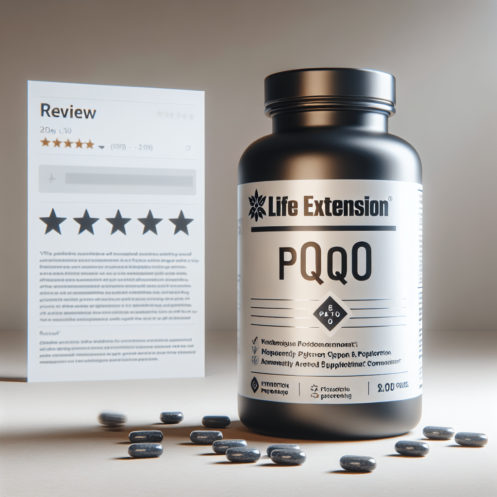 Life Extension PQQ CoQ10: Review