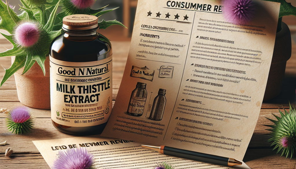 Good N Natural Milk Thistle Extract Review