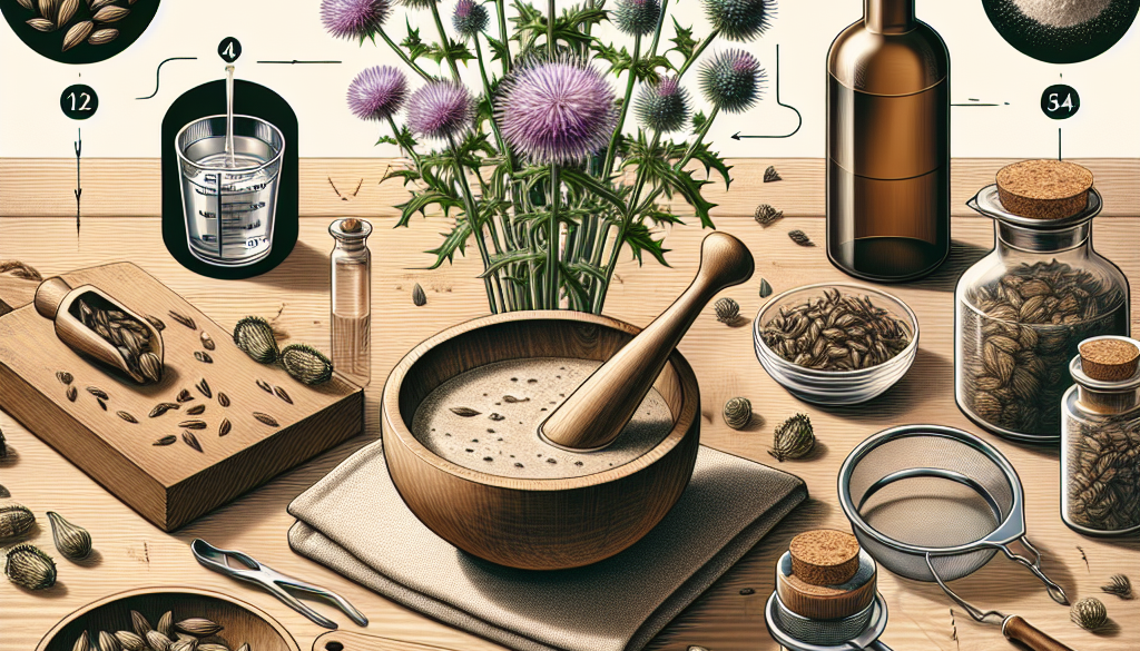 How to Make a 4 1 Extract of Milk Thistle?