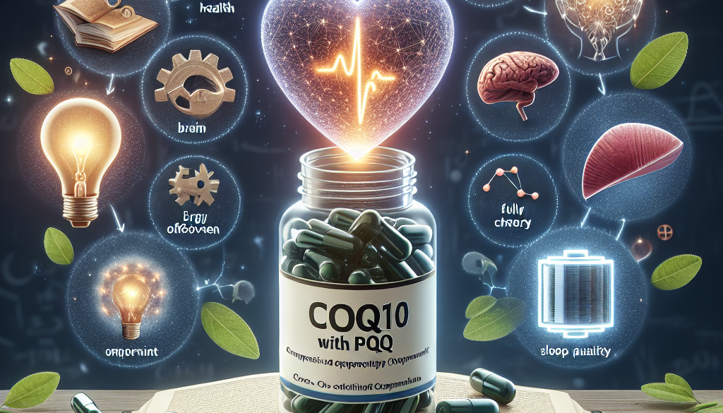 CoQ10 with PQQ Supplement: Benefits