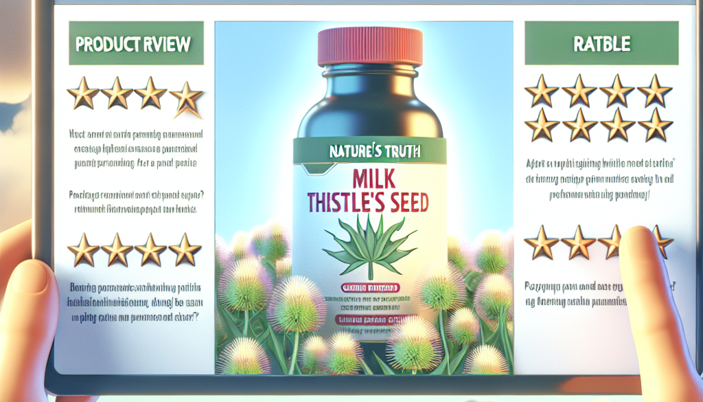 Nature's Truth Milk Thistle Seed Extract Review