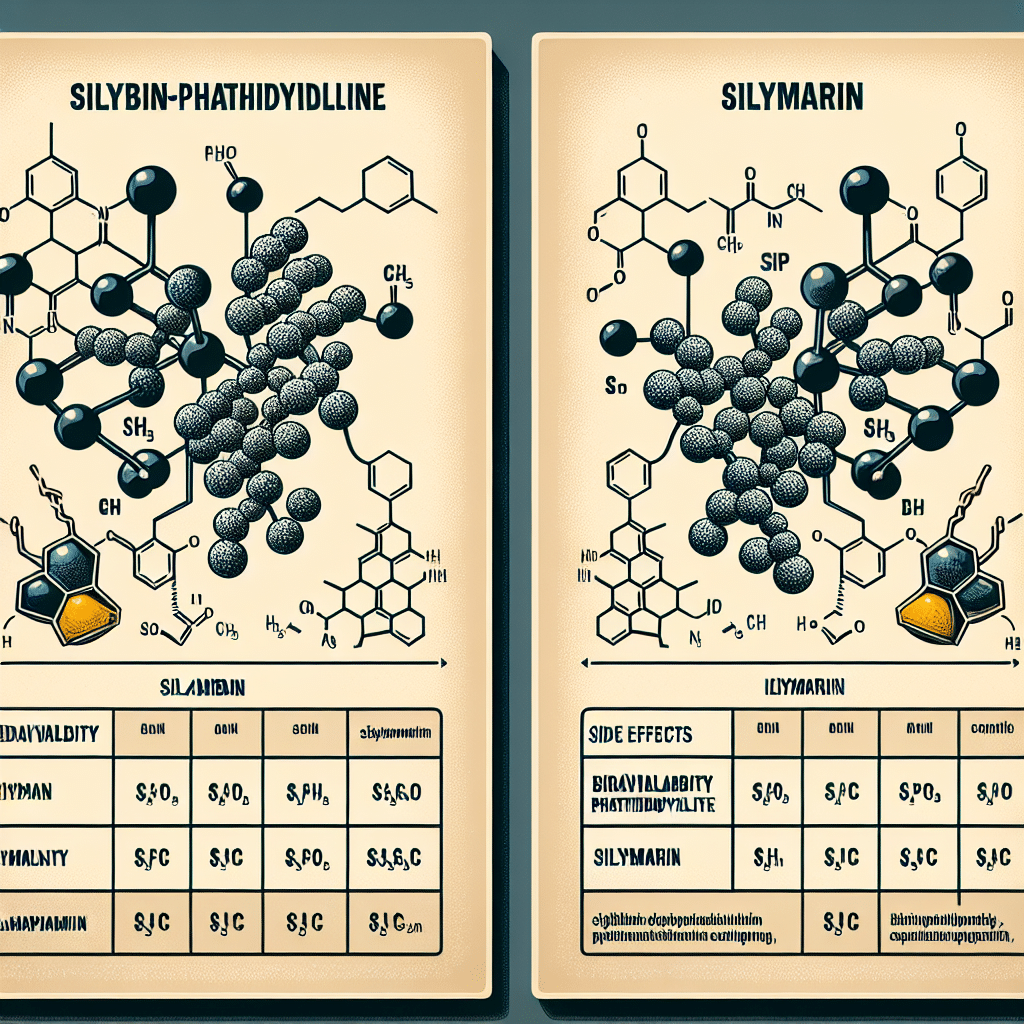 Silybin-Phosphatidylcholine vs Silymarin: Comparison