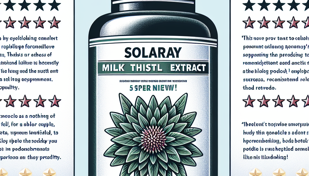 Solaray Milk Thistle Extract Review