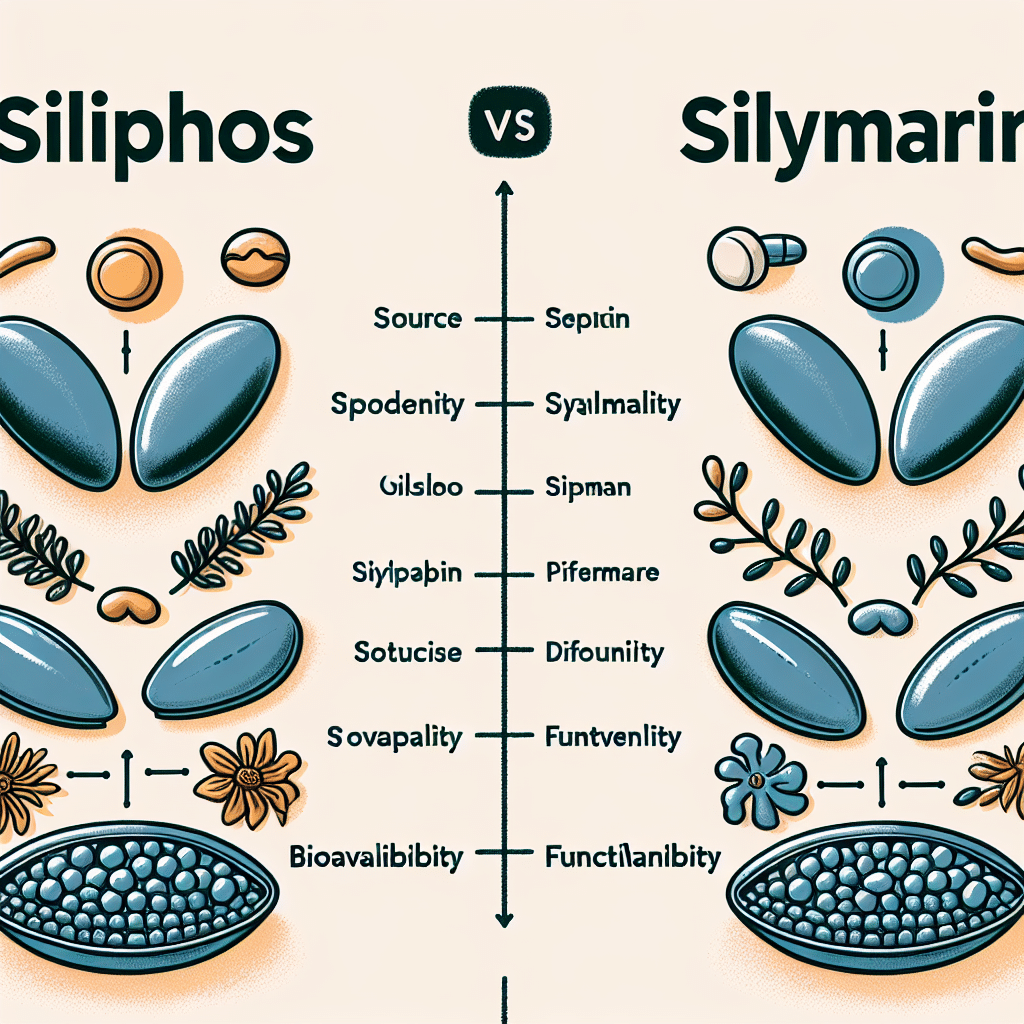 Siliphos vs Silymarin: Key Differences