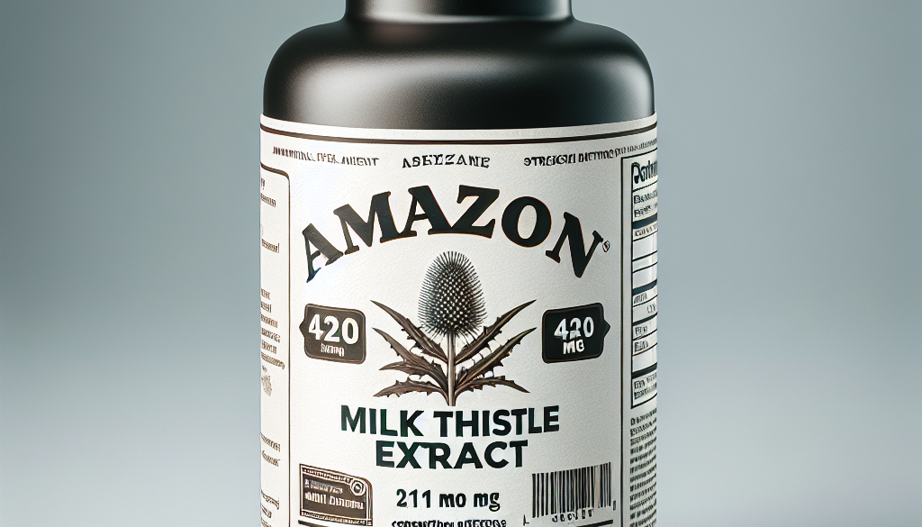 Amazon Milk Thistle Extract 420 mg