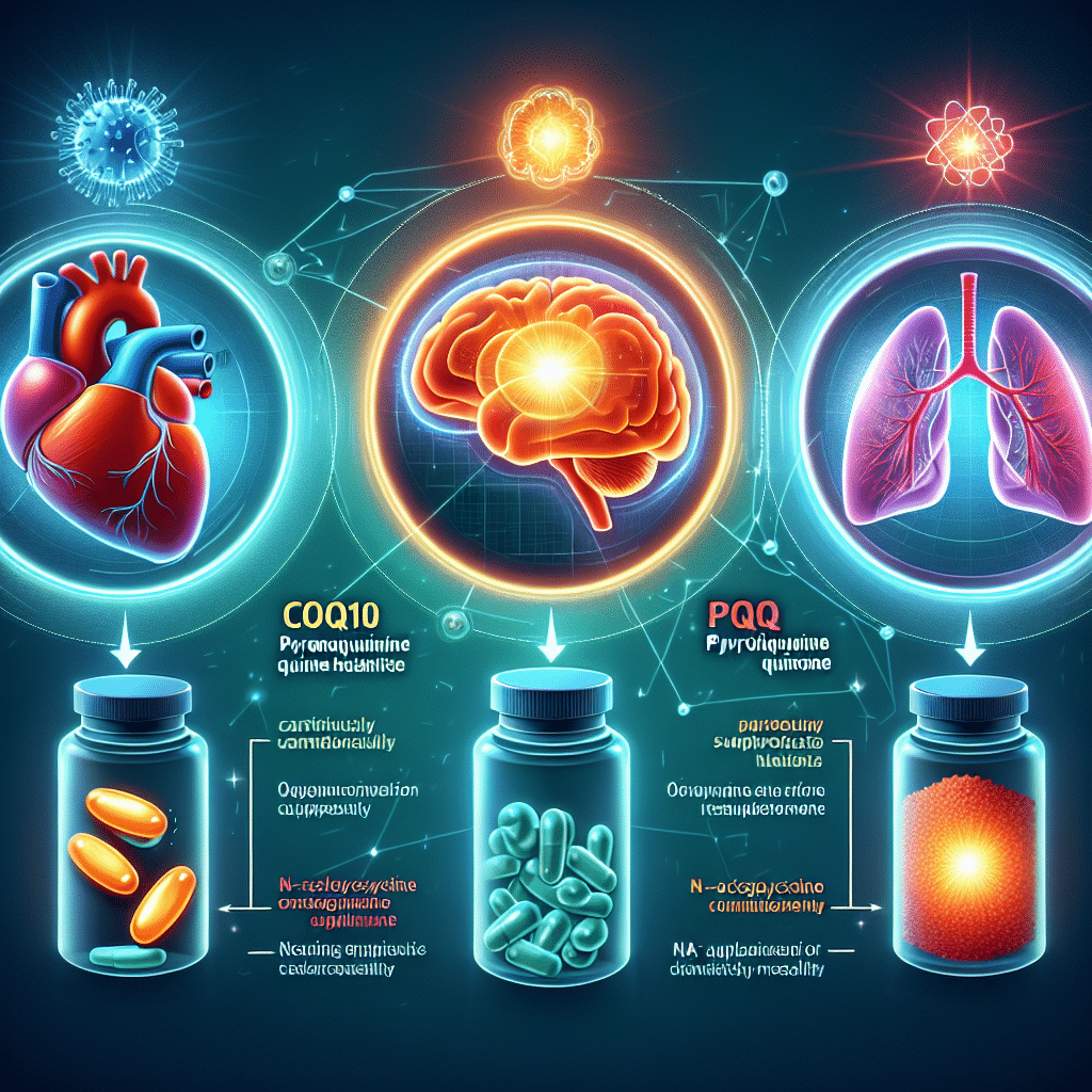 CoQ10 and PQQ and NAC: Benefits