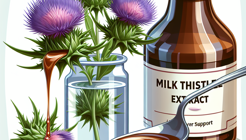 Dose of Milk Thistle Extract for Liver Support