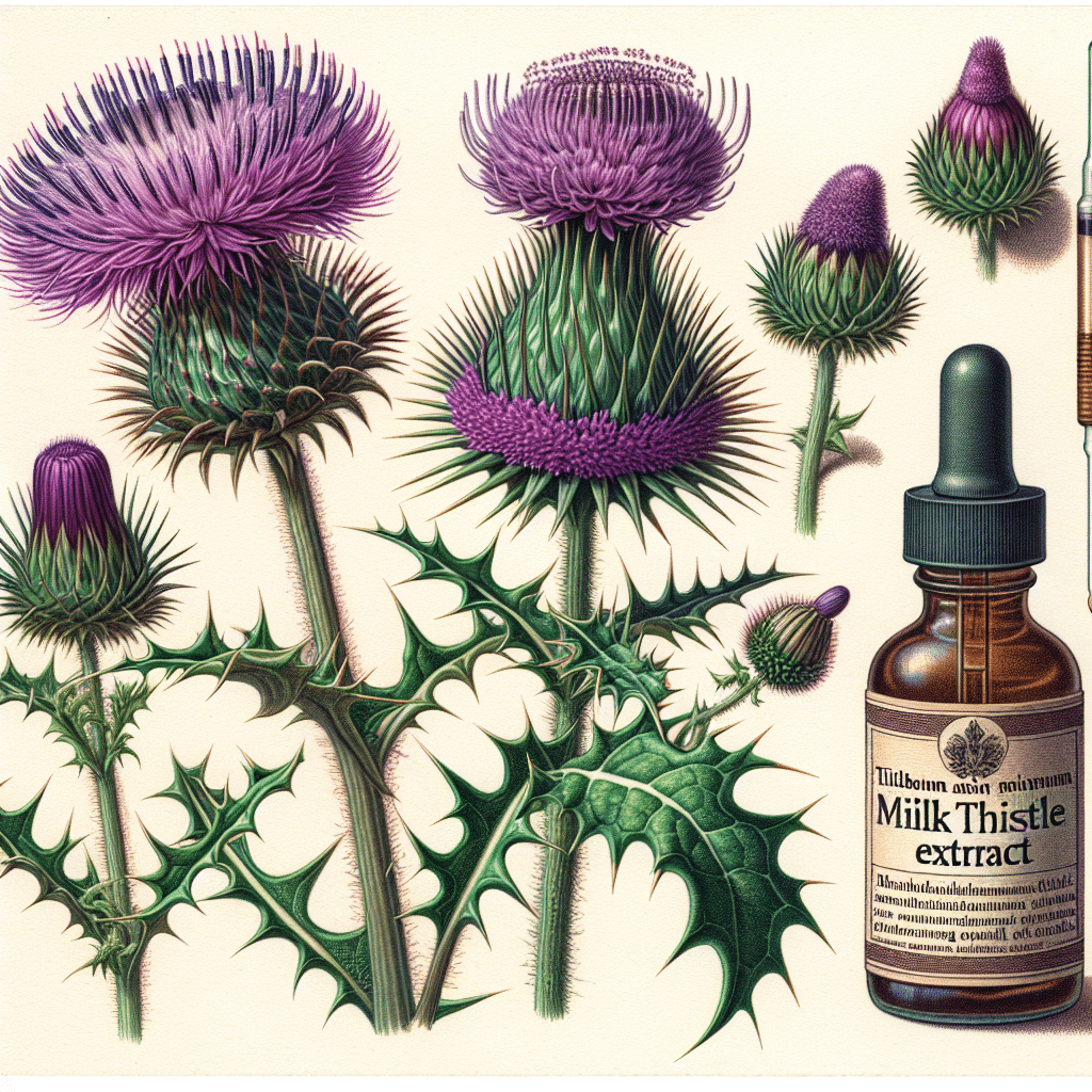 Silybum Marianum Milk Thistle Extract