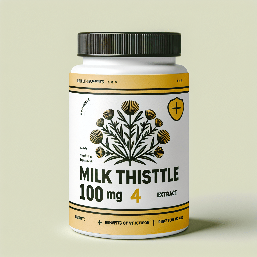 Puritan's Pride Milk Thistle 1000 mg 4:1 Extract