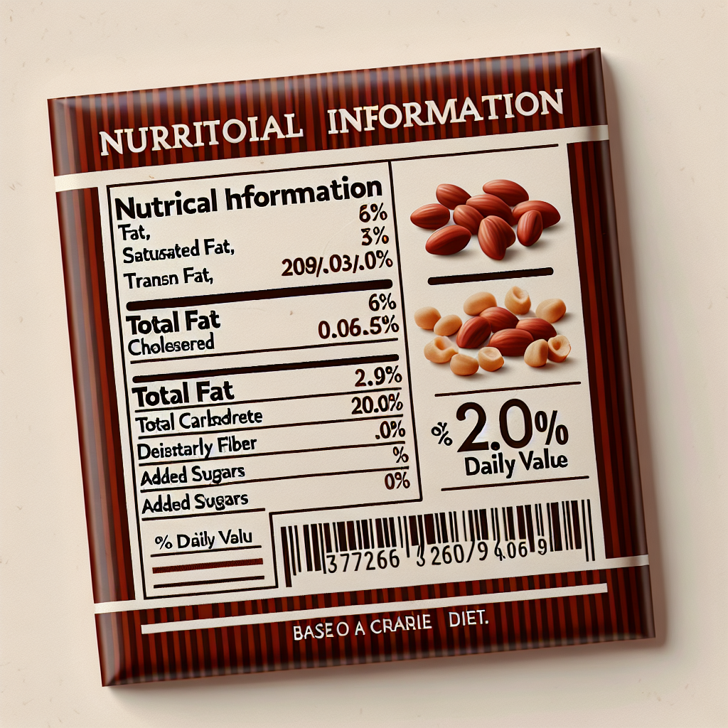 Mnm M: Nutritional Information