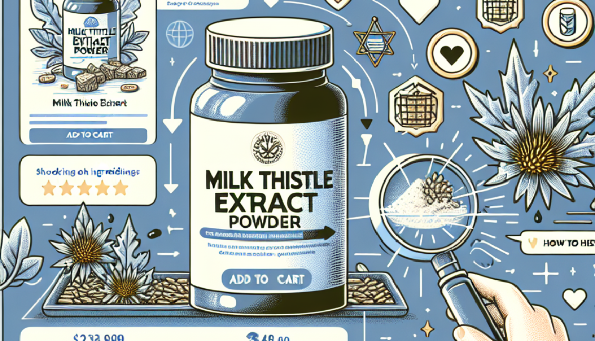 Buy Milk Thistle Extract Powder: Guide