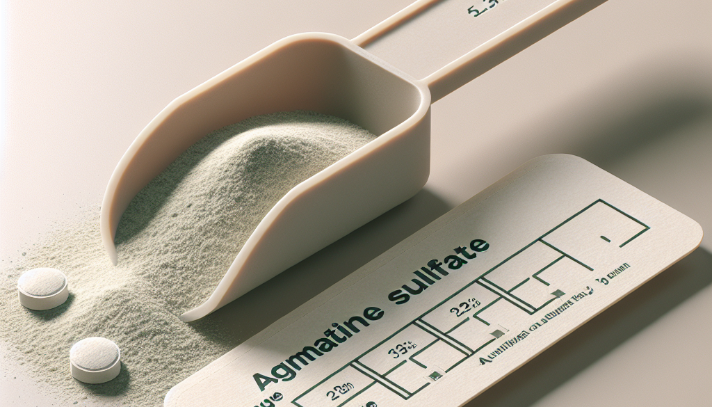 Agmatine Sulfate Dosage: How Much to Take