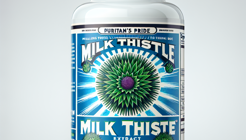 Puritan's Pride Milk Thistle 4 1 Extract 1000 mg