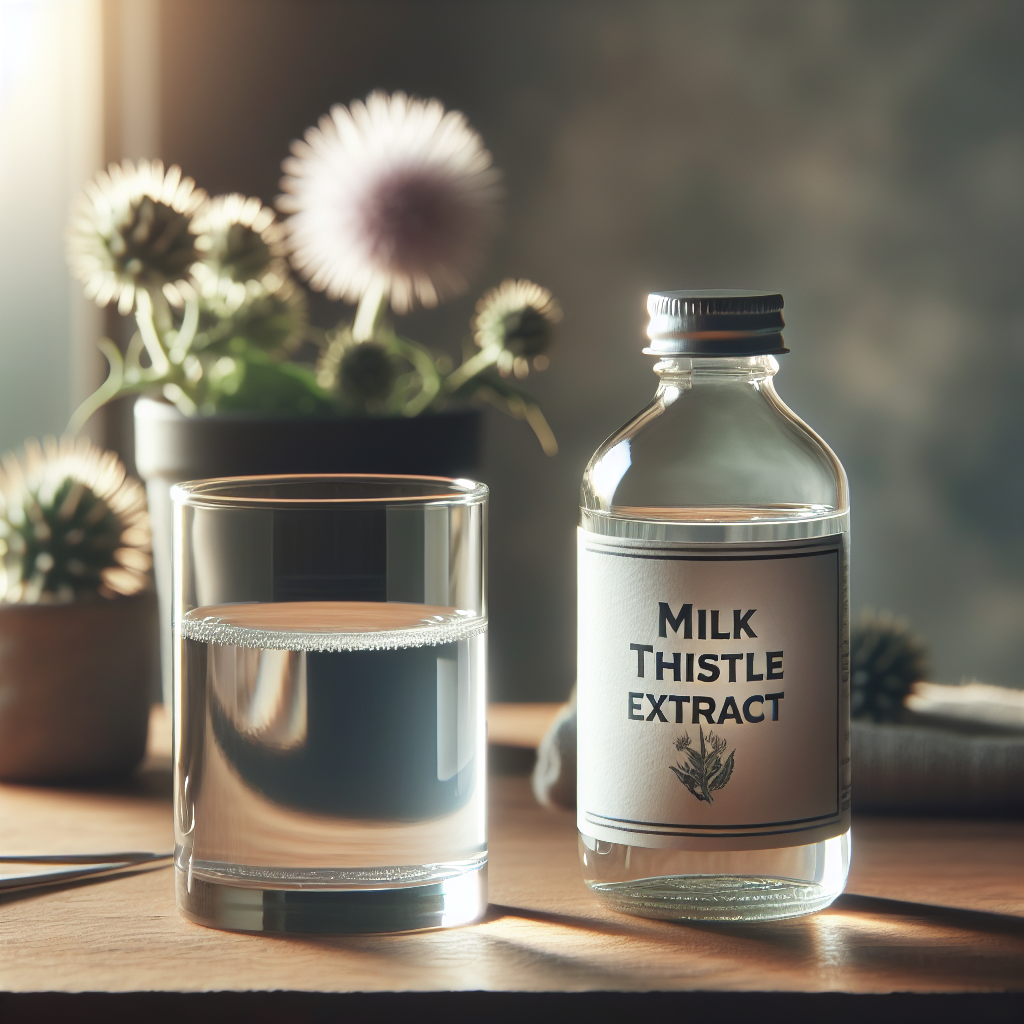 Milk Thistle Extract Hangover Remedy