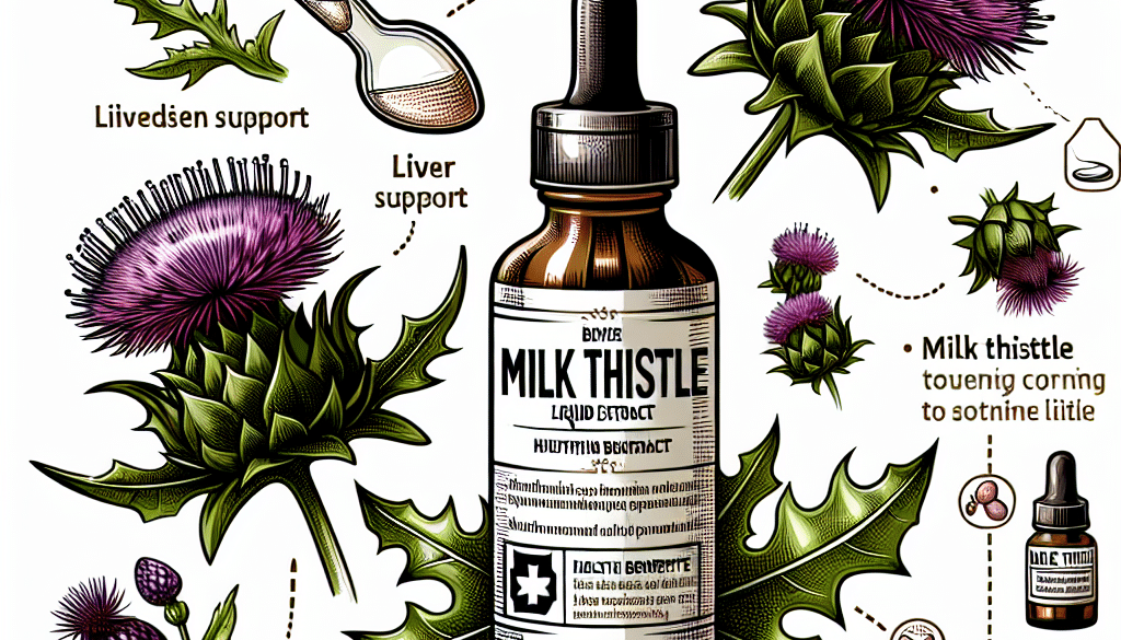 Milk Thistle Liquid Extract: Benefits