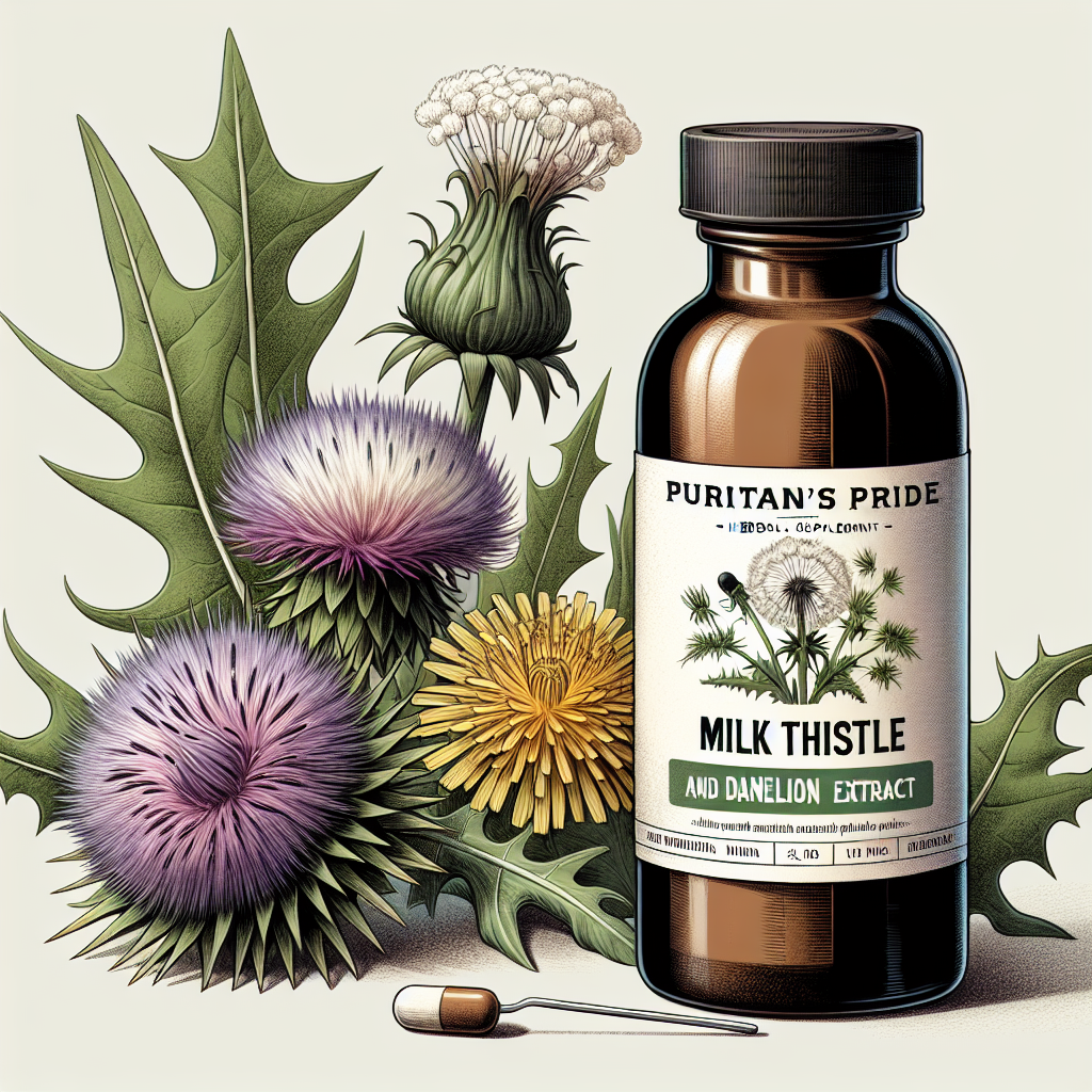 Puritan's Pride Milk Thistle and Dandelion Extract