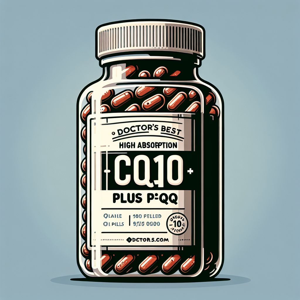 Doctor's Best High Absorption CoQ10 Plus PQQ