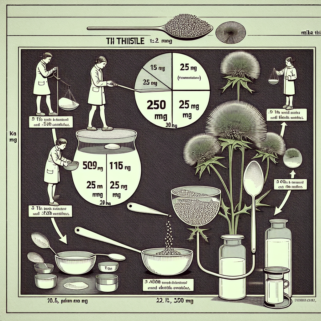 How Many Teaspoons Is 250 mg of Milk Thistle?