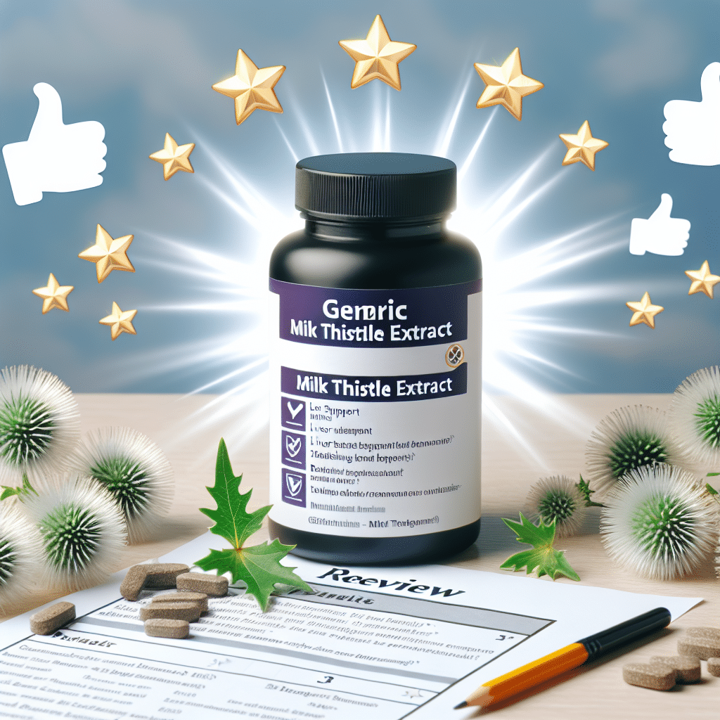 Jarrow Milk Thistle Extract: Review