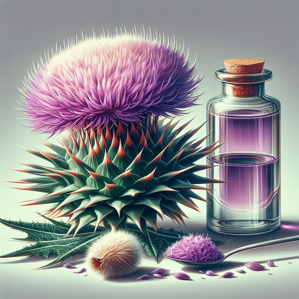 Milk Thistle Extract Silybum Marianum