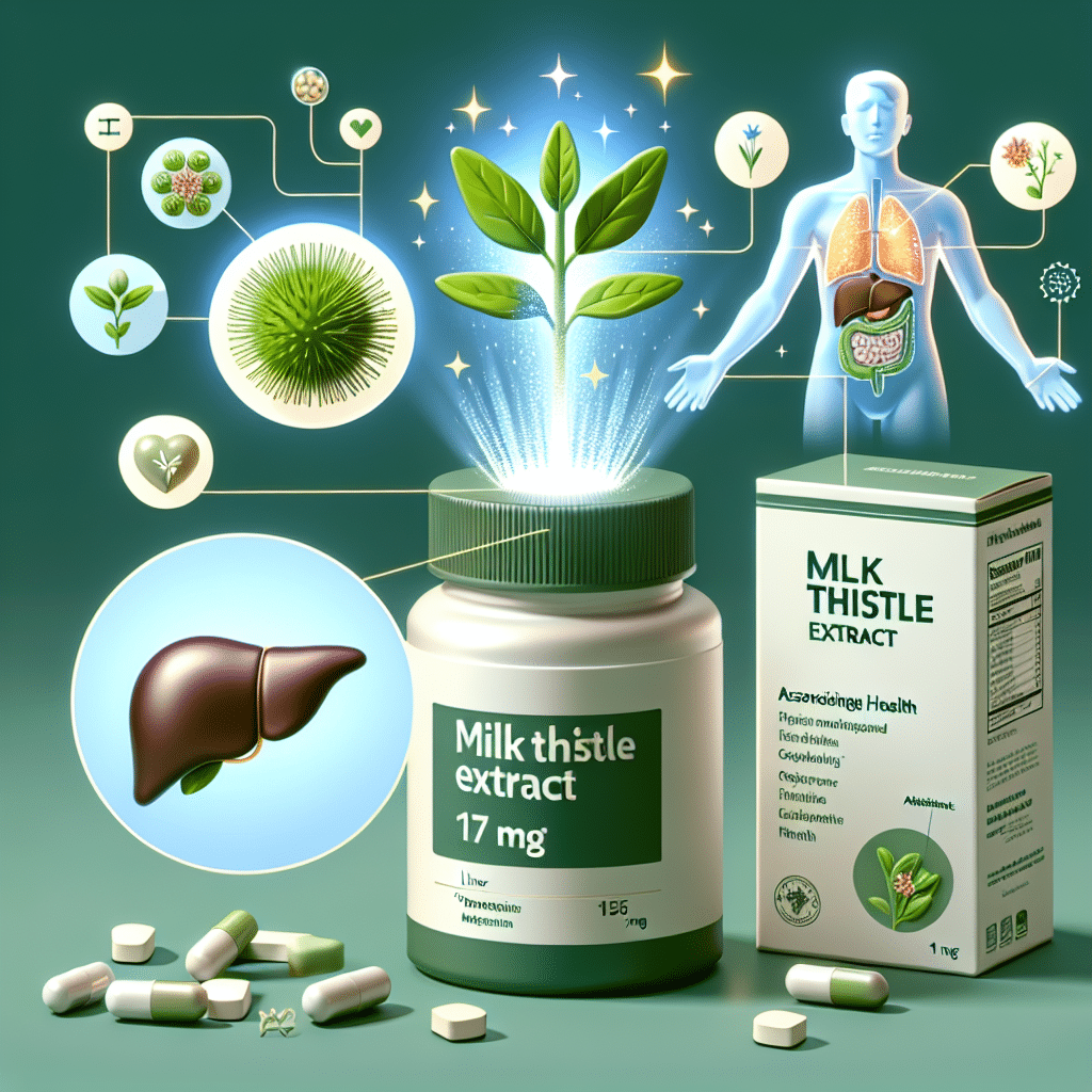 Milk Thistle Extract 175 mg: Benefits