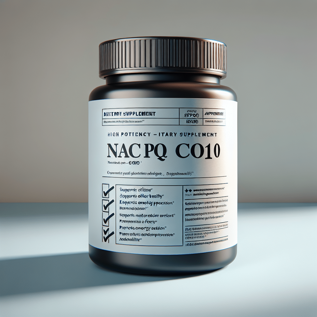 NAC PQQ CoQ10 Supplement: Review