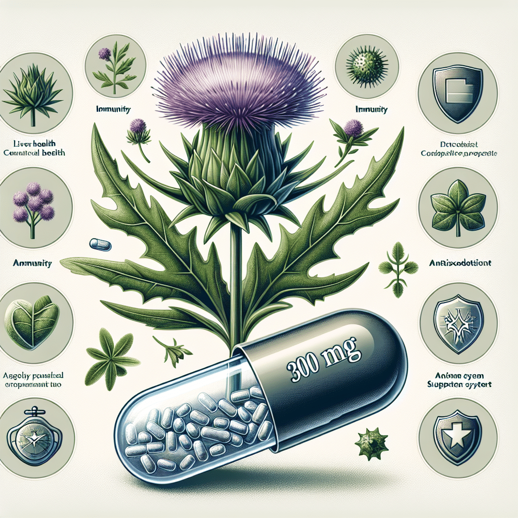 Milk Thistle Extract 300mg: Benefits