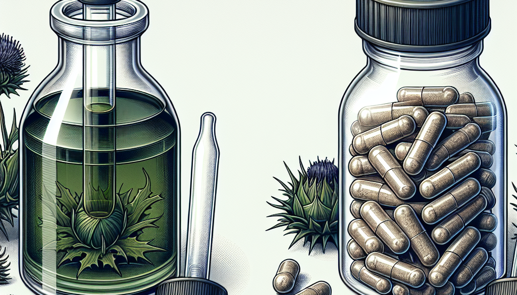 Milk Thistle Extract vs Capsules: Differences