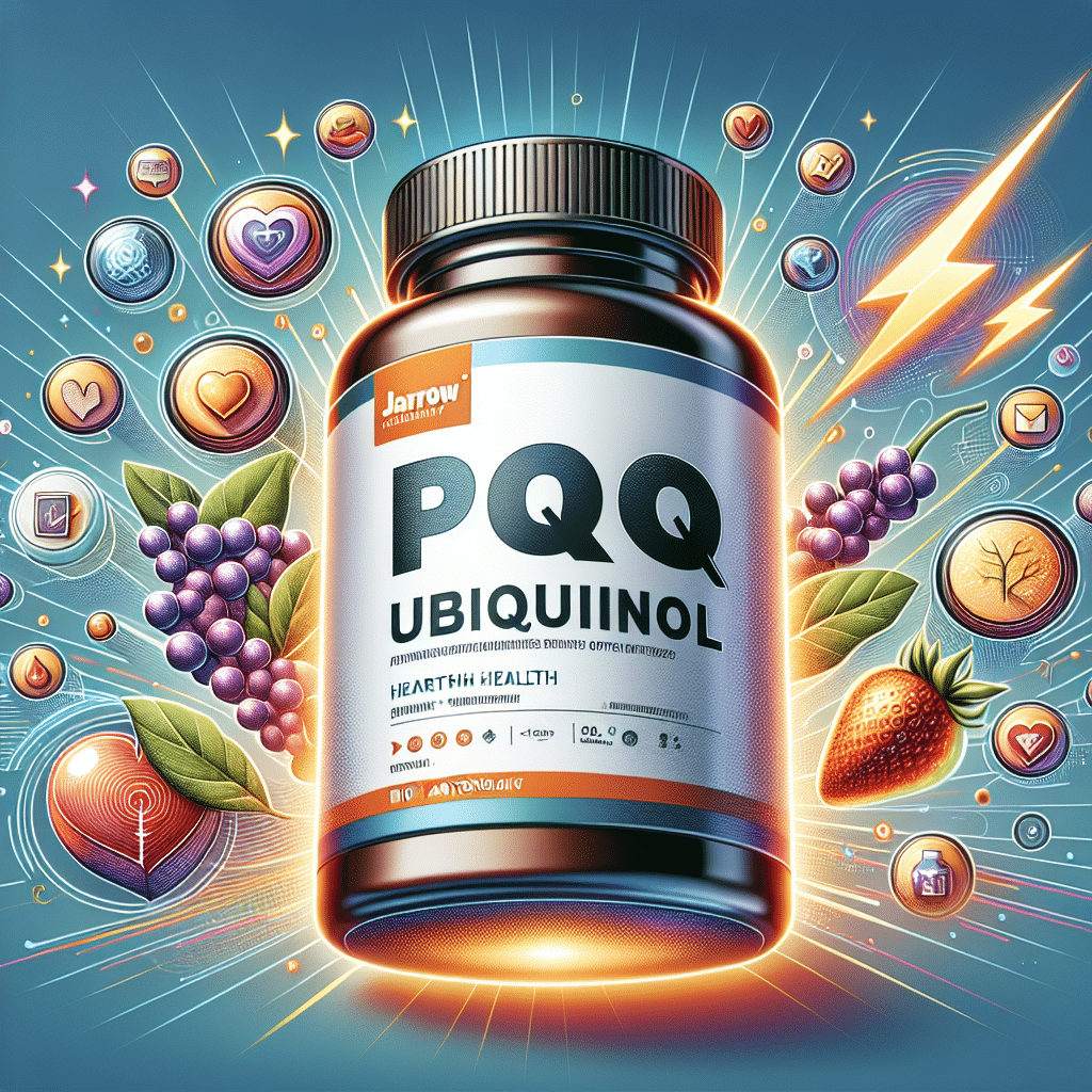 Jarrow PQQ Ubiquinol: Health Uses