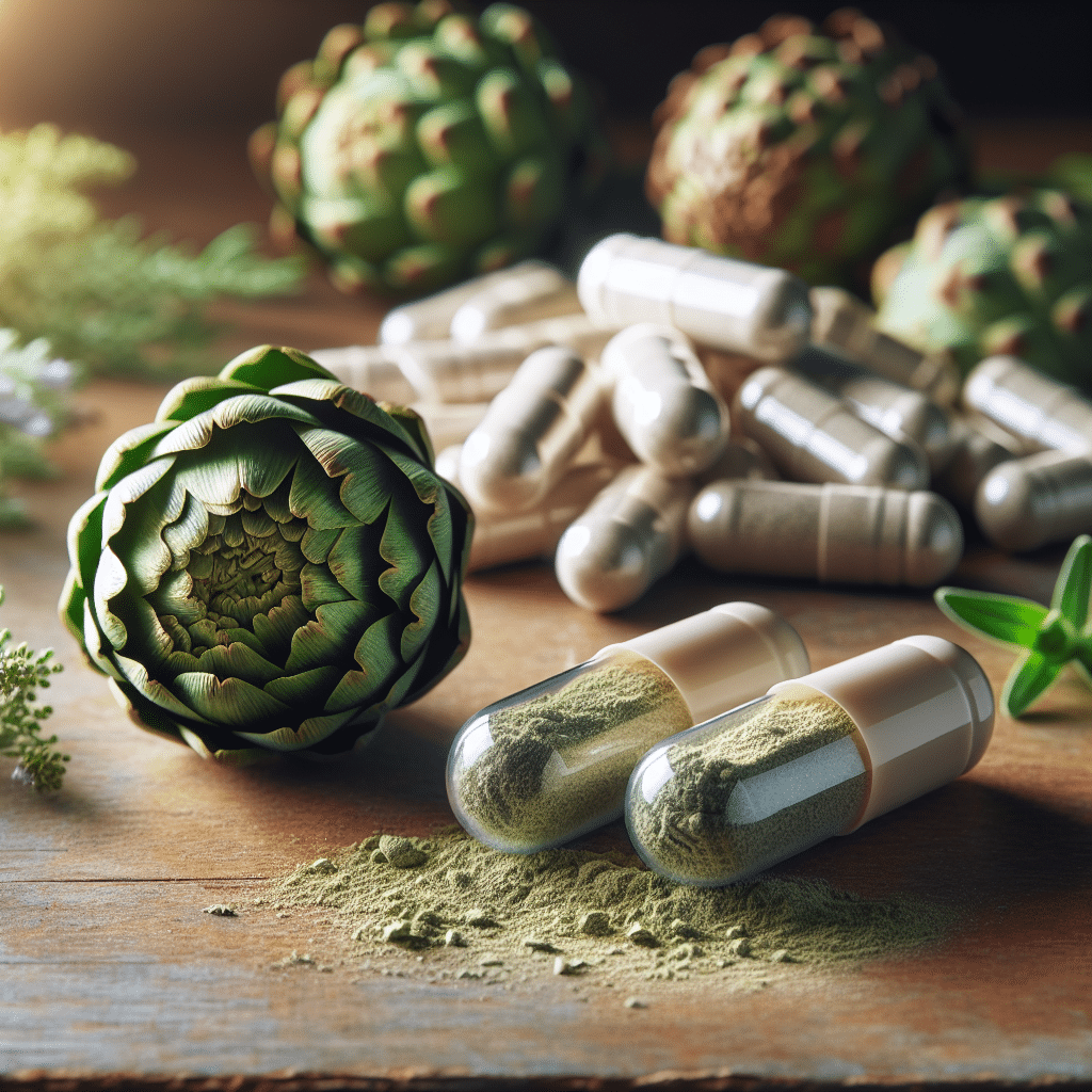 Artichoke Extract with Milk Thistle Capsules