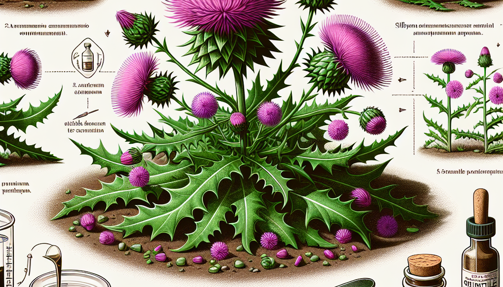 Silybum Marianum Milk Thistle Extract