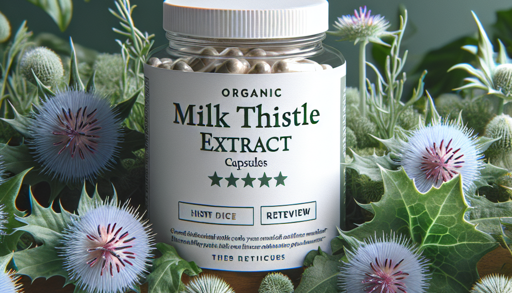 Organic Milk Thistle Extract Capsules Review