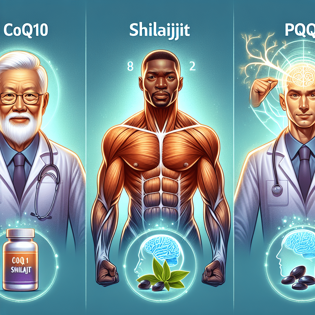 CoQ10 Shilajit PQQ: Benefits