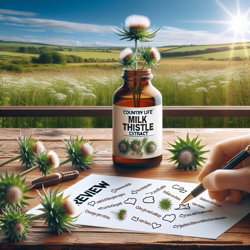 Country Life Milk Thistle Extract Review