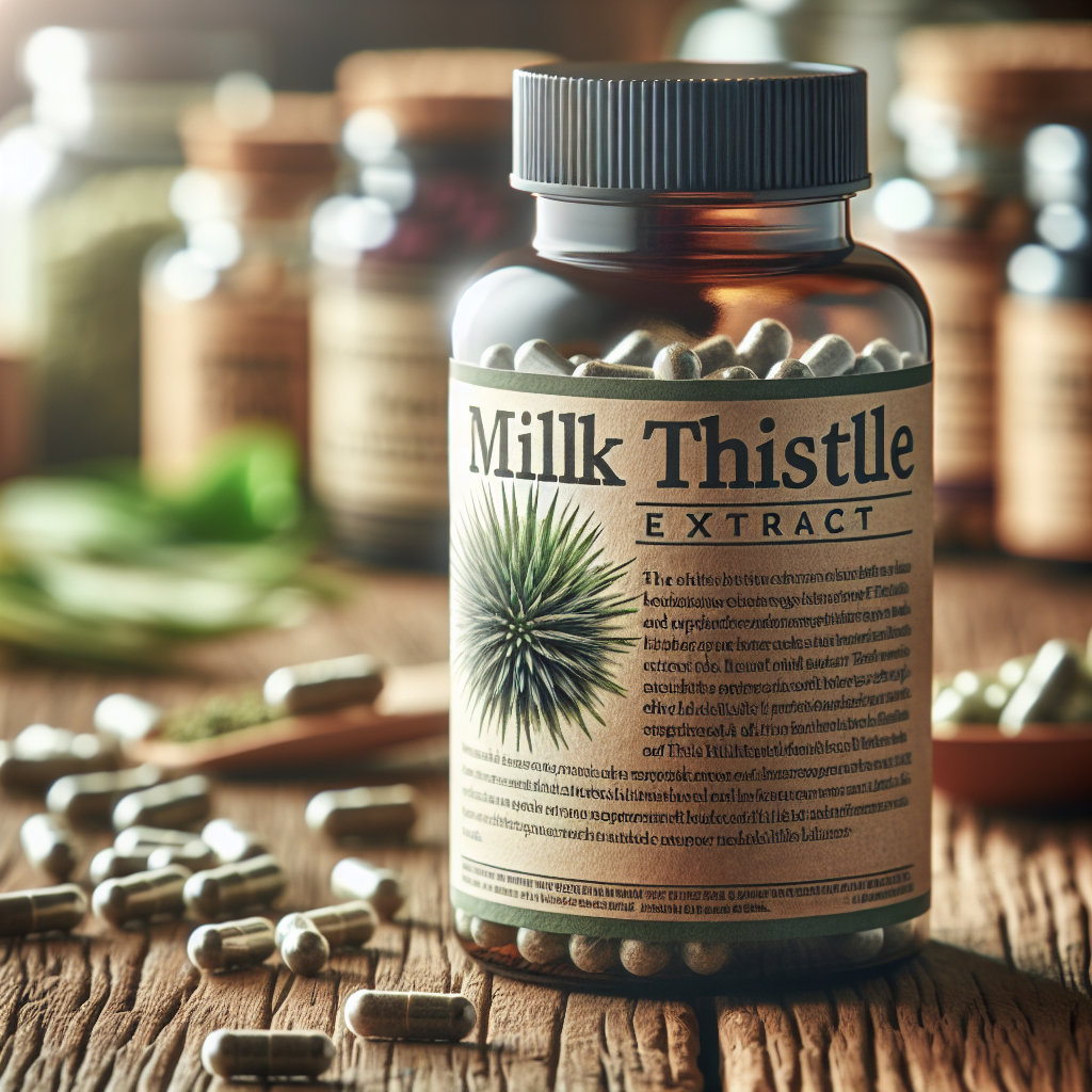 Milk Thistle Extract Pills: Uses