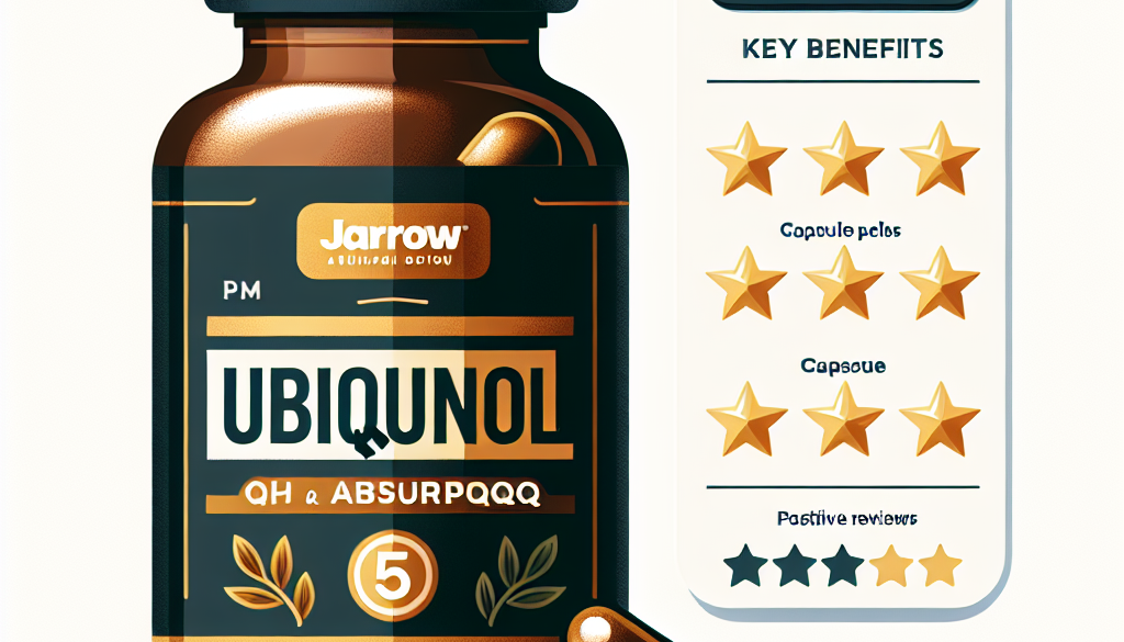 Jarrow Ubiquinol QH Absorb PQQ Review