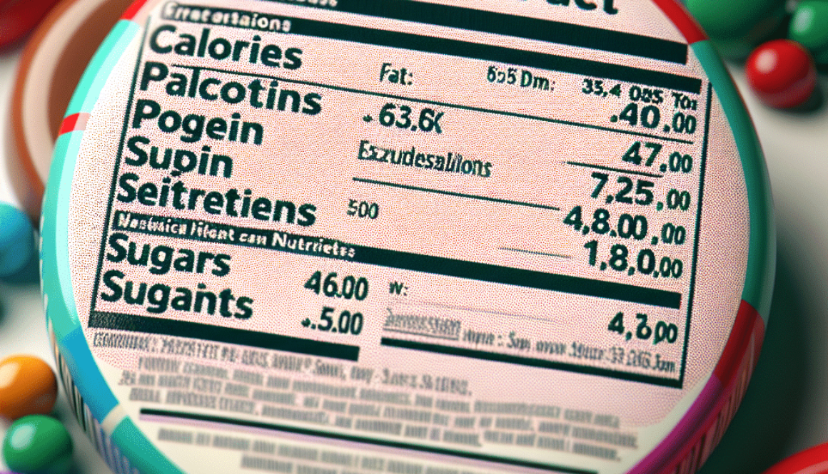 Mnm S: Nutritional Information