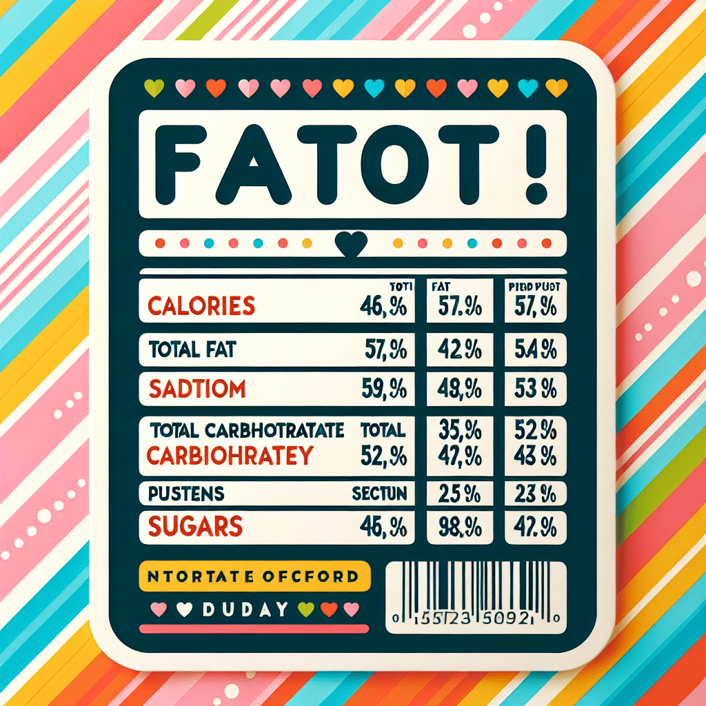 M Mnm Mnm Mnm: Nutritional Facts