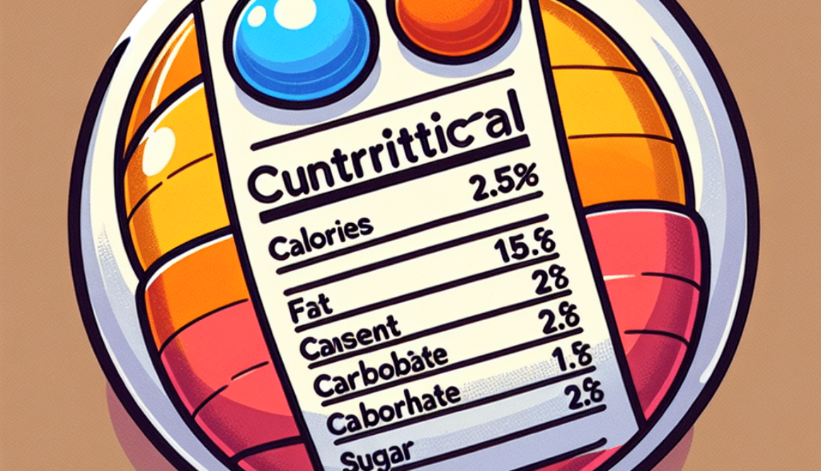 MM Mnm: Nutritional Information